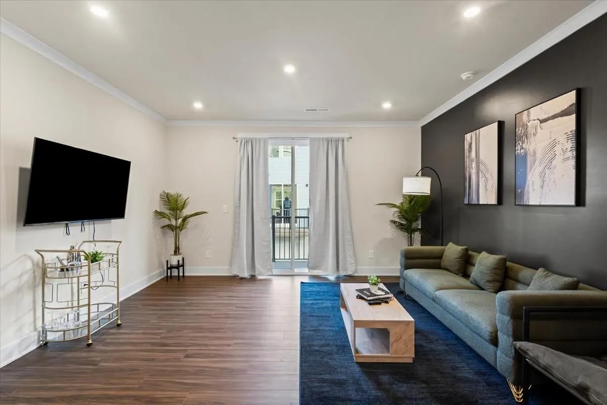 Willa Luxurious King 3Br Townhouse Mins To Uptown Clt! Charlotte